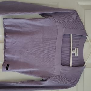 Calvin Klein, long sleeve, crop top, sexy color, comfy, great material!